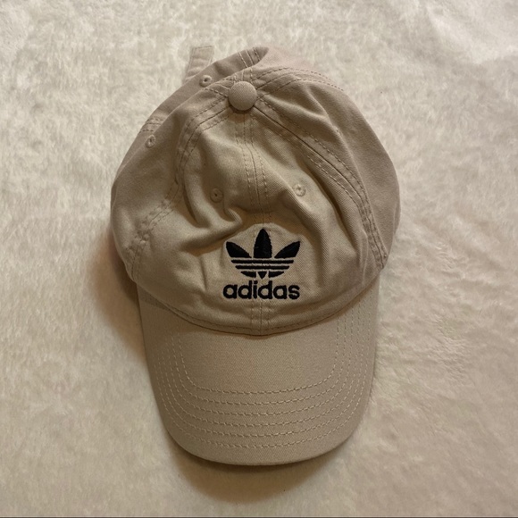 cream adidas hat